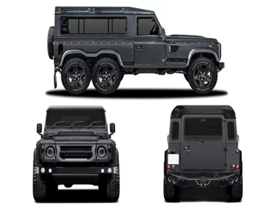 Flying Huntsman 6X6 Concept - mơ là đối thủ của G63 AMG 6X6
